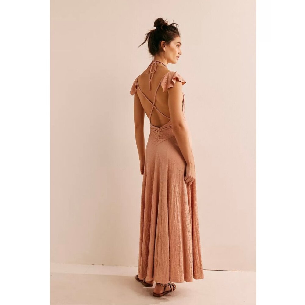 Free People Louisa Maxi in Tuscany Medium NWT